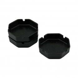 İBİCO ( 8 GEN & MELAMİN ) ( PARLAK SİYAH ) KÜLLÜK ( ÇAP: 9.5CM & DERİNLİK: 2CM)*10X30