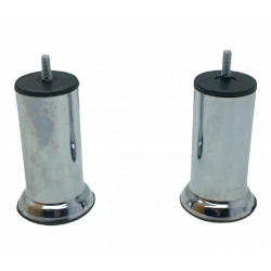 İBİCO ( 90-1013-2-01 ) ( 12CM ) ( KROM ) TOMBUL KOLTUK BAZA AYAK ( M8 İNCE VİDALI )*10X10