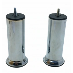 İBİCO ( 90-1014-2-01 ) ( 15CM ) ( KROM ) TOMBUL KOLTUK BAZA AYAK ( M8 İNCE VİDALI )*10X10