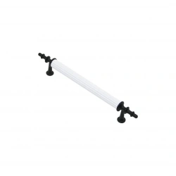 İBİCO-975 ( 12.8CM ) ( SİYAH & BEYAZ ) BORU KULP*10X5