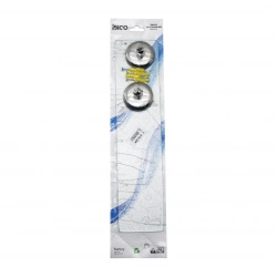 İBİCO BNY-207/E  ( CAM ) ETEJER  ( KROM ASKILIK & TUTACAK ) ( VİDALI MONTAJ ) (ETAJER)*30=K