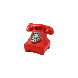 İBİCO İ12-215 ( ANKESÖRLÜ TELEFON ) VİNTAGE DEKORATİF BİBLO ( 12X7.5CM ) ( REÇİNE )*120