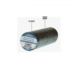 İBİCO İ13-028 ( SİYAH ) İZOLASYON ELEKTRİK BANTI ( 0.15MM X 18MM ) ( 6YDS )*10X50