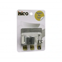 İBİCO İ13-066 ( 2İN1 ) ( METAL ) ( MOP SAP TUTUCU & ASKI ) ( YAPIŞKANLI MONTAJ=METAL PLAKA ) ( 10KG. TAŞIMA )*12X20