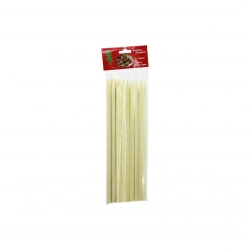 İBİCO İ18-074 BAMBOO SKEWERS ( 24CM ) ( GENİŞ & ADANA ) AHŞAP ÇÖP ŞİŞ ( 20PCS )*12X20