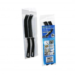 İBİCO İ21-123 ( 2PCS ) ( ÇOK AMAÇLI ) ( SİYAH ) TEMİZLİK FIRÇASI ( METAL KIL TUTACAK ) ( PLASTİK SAPLI )*20X15