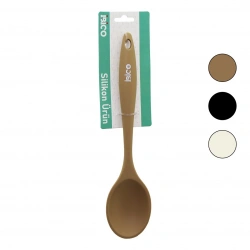 İBİCO İ22-037 ( RENKLİ SİLİKON ) ( SERVİS ) KAŞIK ( SİLİKON SAPLI ) ( 26.5CM )*12X6