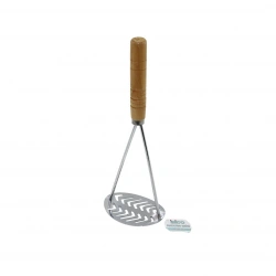 İBİCO İ22-285 ( METAL ) ( AHŞAP SAPLI ) PATATES EZİCİ*12X10