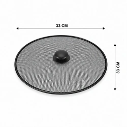 İBİCO İ22-420 ( KULPLU ) ( 33CM ) TEL YAĞ SIÇRATMAZ ( METAL ÇERÇEVE )*12X12