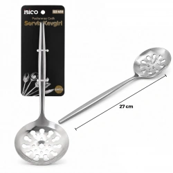 İBİCO İ22-450 ( 27CM ) ( KROM ) ( METAL ) ( SERVİS KEVGİR )*12X10