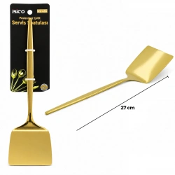 İBİCO İ22-453 ( 27CM ) ( ALTIN & GOLD ) ( METAL ) ( SERVİS SPATULA )*12X10