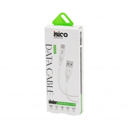 İBİCO İB-1002 ( USB TO=( İPHONE ) ( KABLO ) ( 2.4A ) ( HIZLI ) TELEFON ŞARJ & DATA KABLOSU=1MT ( 2400mA )*10X22