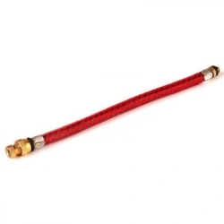 İBİCO K-24 ( İP ÖRGÜLÜ ) ( 10CM ) ( KALIN AĞIZ ) ( BİSİKLET & TOP ) POMPA HORTUMU*50X1