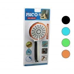 İBİCO K13-041 (ORTA BOY) (YUVARLAK& BOMBELİ=10.7CM) DUŞ BAŞLIK (KADEMELİ)(KROM GÖVDE& R.KENAR)(VAKUMLU)(SAP:13CM)*77