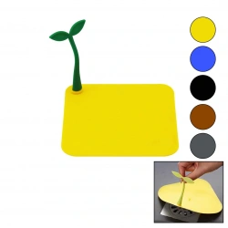 İBİCO (KARE) (GİDER KAPAK & SİLİKON) SÜZGEÇ KOKU ÖNLEYİCİ (RENKLİ MAT) (ÇİÇEK MODELİ TUTMA SAPLI) (BRKT-217927)*20X15