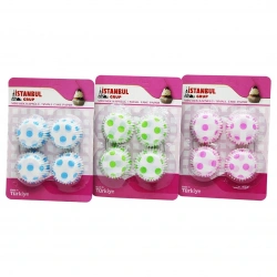 İSTANBUL GRUP ( MİNİ ) MUFFİN ( İNCE KAĞIT ) KEK KAPSÜLÜ ( KARTELA AMBALAJ )*250