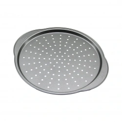 IVORY IVO-EKK31 ( 31CM ) ( METAL ) PİZZA PİŞİRME TEPSİSİ ( DELİKLİ )*60