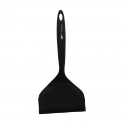 IVORY IVO-SL164 ( SİLİKON & SİYAH ) ( JUMBO & GENİŞ AĞIZ ) SPATULA ( 25.5CM -- AĞIZ: 12CM )*240