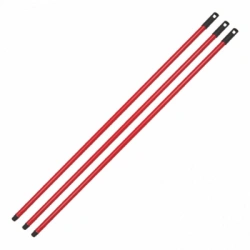 KAPPRO FS-011 METAL ( 8GEN & 12GEN ) KIRMIZI VİLEDA VİLADA FIRÇA SAPI 110CM*25=K