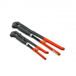 KINETEX KTX-022 ( 1 PARMAK ) MAŞALI ÇELİK BORU ANAHTARI ( KAYMAZ KILIFLI SAP )*36