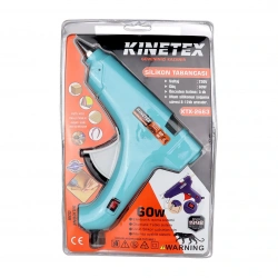 KINETEX KTX-2663 ( 60W ) ( ANAHTARLI ) ( SICAK ) ( KALIN MUM ) SİLİKON TABANCASI*42