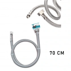 KINETEX KTX-2875 FLEX ( KUĞU & LAVABO ) HORTUM 70CM.DİŞİ-ERKEK*10X15