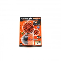 KINETEX KTX-3375 ( 3PCS SET ) MATKAP FIRÇASI (1/4 & 6.3MM) (BÜYÜK DÜZ= 4 İNÇ ) (YUVARLAK= 3.5 İNÇ) (UÇ FIRÇA= 2 İNÇ)*40