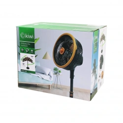 KİWİ KFAN-7419 ( 11 & 28CM ) ( SİRKÜLASYONLU VANTİLATÖR ) ( 60W ) ( 3 KADEME HIZ ) ( 4 METAL KANAT ) ( Y: 97CM )*1