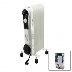 KİWİ KHT-8457 YAĞLI RADYATÖR ( 7 DİLİMLİ ) (3 ISI AYARI & AYARLANABİLİR TERMOSTAT) (1500W) *1