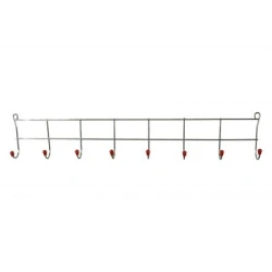 KRAL KR-04 METAL 8 KOLLU DÜZ DUVAR ASKISI *12X12