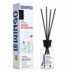 LEWİNGO ( 110ML ) ( SNOW BLOSSOMS ) BAMBU ORTAM KOKUSU ( CAM ŞİŞE )*24=K