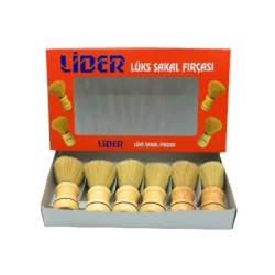 LİDER-1104 ( AHŞAP SAPLI ) SAKAL FIRÇASI*6X60