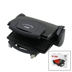 LİDER LT-44 QUINTO ELEKTRİKLİ (TOST & IZGARA) MAKİNESİ  (6 DİLİM) (2000W) (180° IZGARA) (TEFLON YÜZEY) (DİKEY SAKLAMA) (ISI AYARI)*4