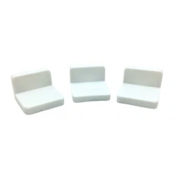 MADE-040 (DDAE1) PLASTİK DOLAP ASKI ELEMANI BEYAZ*25X10