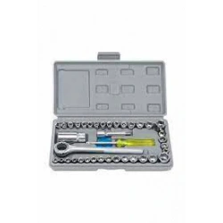 AIWA ( 40PCS ) ( 1/4 & 3/8 ) LOKMA TAKIMI ( PLASTİK KUTULU ) METRIC SIZE COMBINATION SET*45