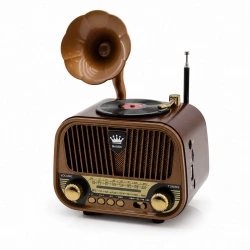 MEİER MD-1319BT PLATOON PL-4710 ( USB ŞARJLI & NOSTALJİ ) ( BLUETOOTH ) ( İBRELİ ) FM RADYO ( MP3 USB & TF PLAYER ) SPEAKER*30