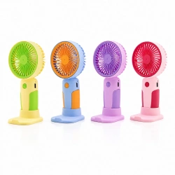 MINI FAN HANDHELD MJ-122 FNX-2026 MİNİ EL FANI ( USB TO TYPC-E ŞARJLI ) ( 3 KADEME HIZ AYAR) ( M.ÜSTÜ AYAKLI ) VANTİLATÖR*168