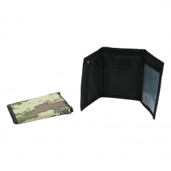 MKM ( 02-90-07 ) ASK-101 ( 1.SERİ ) ( CIRTLI ) ( SADE KAMUFLAJ DESEN ) ASKER CÜZDAN*12X40