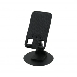 MULTİFUNCTİONAL DEMPOWER DP-400 (METAL DÖNER TABANLI) (AKROBAT) MASA ÜSTÜ TELEFON TUTACAK (SİYAH PLASTİK)*200