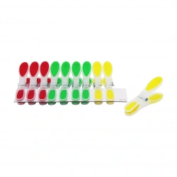 NEROX NRX-1140 ( 10PCS ) RENKLİ SİLİKON MANDAL*144