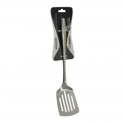 NEWLİFE BOUTIQUE CLKN-2324 ( ÇELİK METAL ) ( DELİKLİ SERVİS SPATULASI ) ( 26CM )*12X12