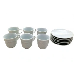 NEWLİFE CLKN-1652-A-B-C-D-E-H ( 12PCS=6-TAKIM ) PORSELEN KAHVE FİNCANI*18