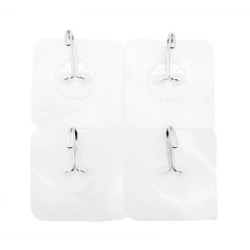 NEWLİFE CLKN-1778 ( TEKLİ METAL ) ( ŞEFFAF PVC & ÇİÇEKLİ ) ( YAPIŞKANLI ASKI )*100X50