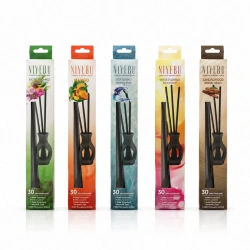 NİYEBU ( 3PCS ) ESANSİYEL KOKU ÇUBUK ( BOTANİC - SANDAL - DENİZ ESİNTİ - MANGO - BUBLE GUM )*60X1
