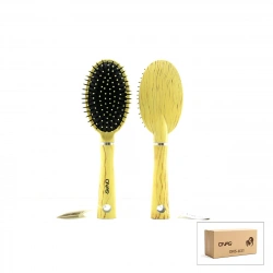 ONAS ONS-831 ( OVAL & PLASTİK ) ( AHŞAP GÖRÜNÜM ) FÖN & SAÇ FIRÇASI & TARAK*12X12