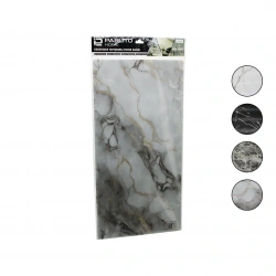 PABLITO HOME PBT-170 ( 4PCS ) ( DÜZ & KÖPÜK PANEL ) ( MİX MERMER DESEN ) YAPIŞKANLI DUVAR KAĞIT ( 30X60CM )*50=K