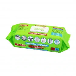 PAFİLYA (102PCS) (SİLİKONLU& ÇAMAŞIR SULU) YÜZEY TEMİZLİK HAVLUSU& ISLAK MENDİL (SERAMiK& CAM& GRANİT& WC BANYO)*15=K