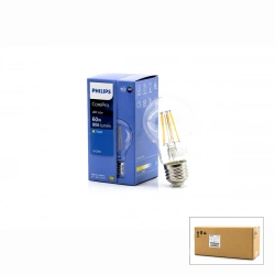 PHILIPS-380035 00 COREPRO A60 ( 2700K & E27 ) ( 7W = 60W & E27 ) ( LED FİLAMENT & RUSTİK AMPUL ) LAMBA ( 806 LUMEN ) ( CAM GÖVDE )*10=K