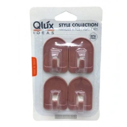 QLUX L-00136 ( 4PCS ) ( KUBBELİ ) YAPIŞKAN ASKI*80