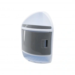 QLUX L-00708 ( PLUS ) ( ORTA KAT KAPAKLI ) ( 3 KATLI ) ( 3GEN ) ( 43X36X18X18CM ) BANYO KÖŞESİ ( PLASTİK ) ( VİDALI MONTAJ )*6=K